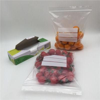 Durable Meat and Fish Transparent Reclosable Frozen Resealable Bag