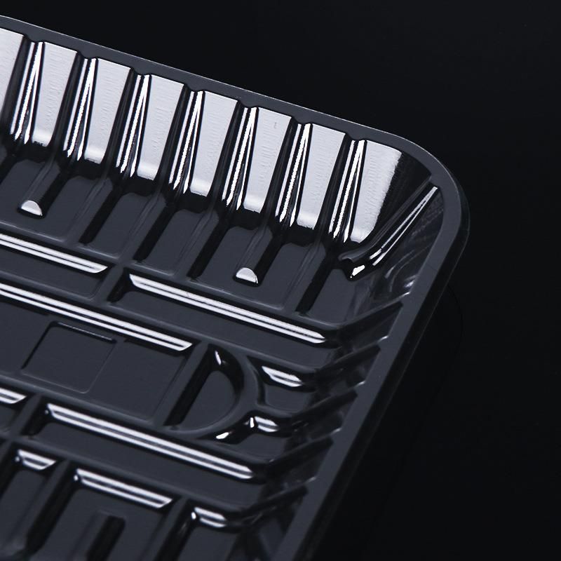 Custom Transparent Plastic BOPS Food Container Packaging Box