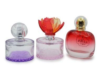 Customized Glass Perfume Bottles, 60ml Empty Cosmetic Perfume Bottle