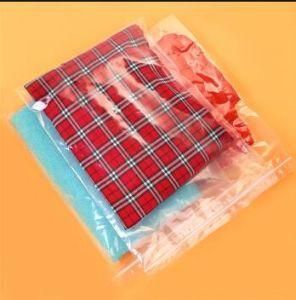 Transparent and Frosted Plastic Packaging Bag for Clothing