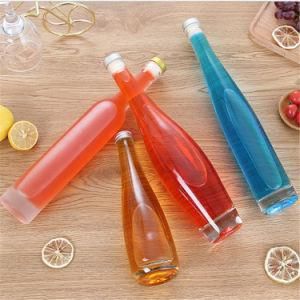 Super Flint 330ml 500ml Crystal Glass Water Bottles for Fruit Juice/ Grappa