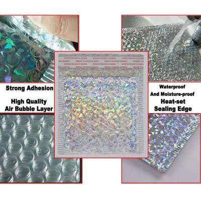 Customized Matte Aluminium Foil Bubble Plastic Express Mailing Envelope Zipper Bags
