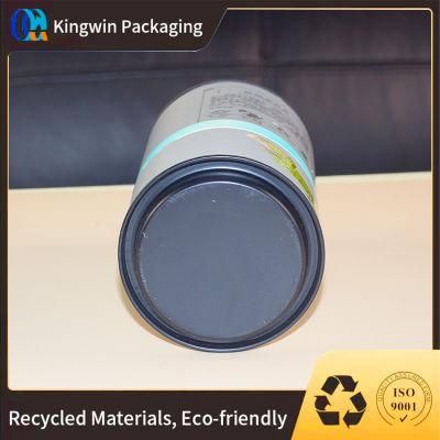 Custom Printing Food Grade Aluminum Foil Paper Cylinder Grain/Cereals Packaging