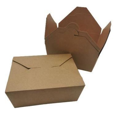 Disposable Kraft Paper Chicken Boxes