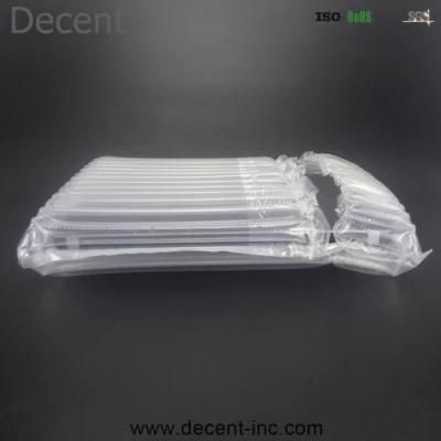 Inflatable Shockproof Air Cushion Column Bag Wrapping of Red Wine Bottle PE Filled Protector Factory