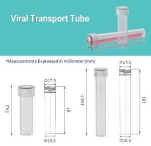 5ml 10ml Empaty Transport Tube for Test Kit