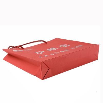 Fsc Certificated Custom Kraft Brown Paper Bag for Clothes Packaging with Logo Printed