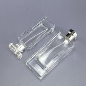 Luxury Recyclable 30ml 50ml 100ml Frosted Glass Perfume Bottle with Pump Spray Cap