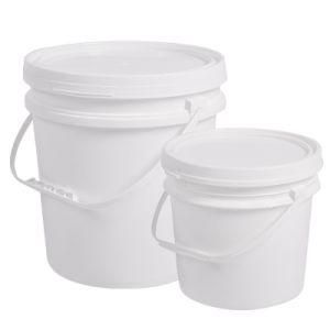 High Quality 4L 5L 10L 20L 25L White Round Cheap Small Plastic Chemical Barrels/Bucket