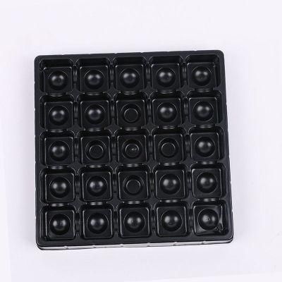 OEM wholesale vacuum forming chocolate Packaging Blister Plastic Chocolate Tray