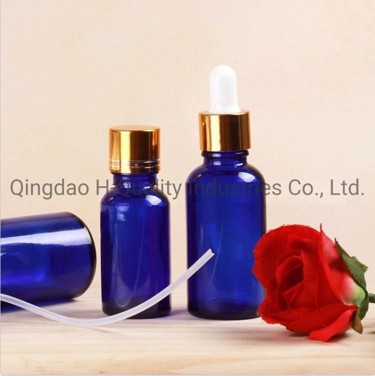 100ml Essential Oil Amber/Blue/Clear Glass Bottles with Screw Caps