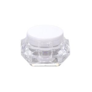 5g 10g 15g 20g 30g Diamond Shape Skin Care Acrylic Plastic Cosmetic Cream Jar