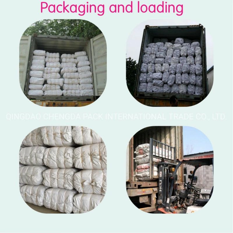 50kg PP Woven Packaging Recycled Packing Rice Sugar Fertilizer Polypropylene Bags for Sale