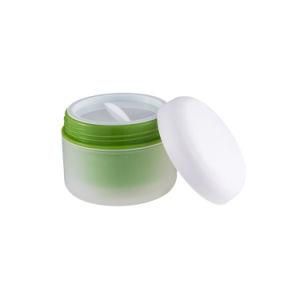 30g 50g 100g 150g Cosmetic Packaging Frosted Jar Plastic Double Wall PP Cream Jar