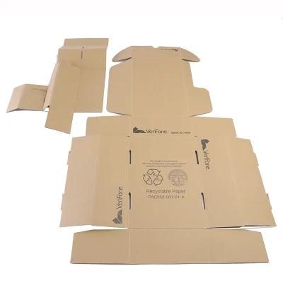 Brown Kraft Paper Box with Liner for Packing Comstics