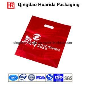 LDPE Color Printed Die Cut Handle Shopping Carrier Bag