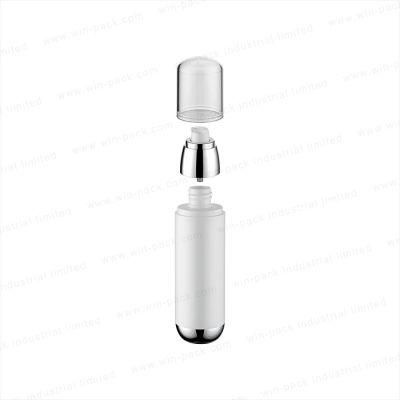 UV Coating White Plastic Cosmetic Lotion Bottle