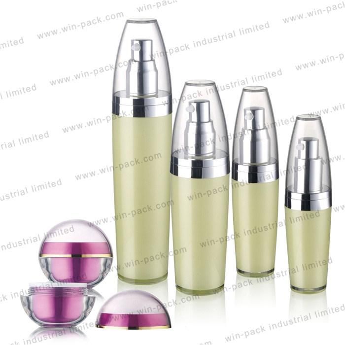 15ml 30ml 60ml 100ml Cosmetic Packaging Eco Friendly Factory Direct Sale Acrylic Lotion Bottle with Pump