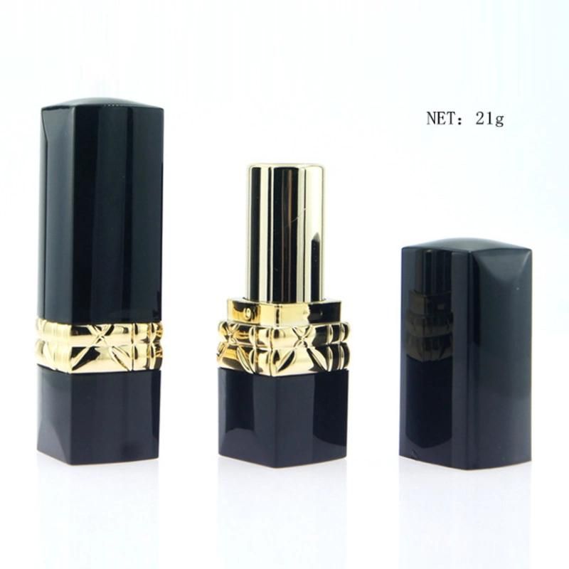 in Stock Ready to Ship Low MOQ High Quantity Lipstick Container Lipstick Packaging Tube Cosmetic Plastic Lipstick Tube