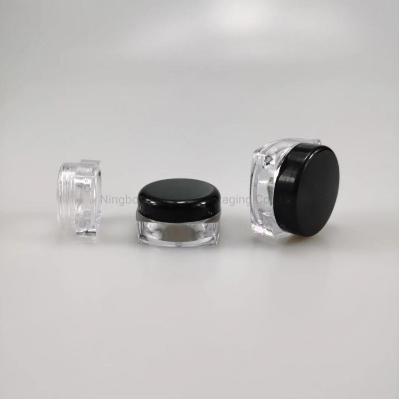 Empty PS Plastic Cosmetic Packaging Eye Cream Jar, 10g15g20g30g