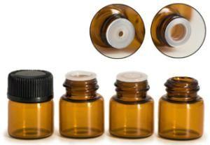 1ml Amber Glass Bottle for Essential Oil