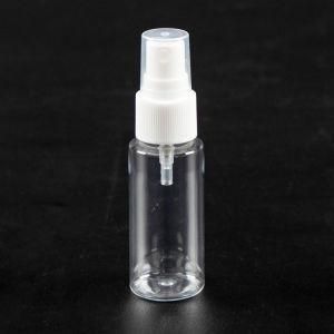 35ml Pet Clear and Amber Flat Shoulder Toner Spray Bottle; Red Bottle/Green Bottle/Blue Bottle/Purple Bottle