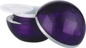 Diamond Cut Acrylic Cream Jar Cosmetic Jar