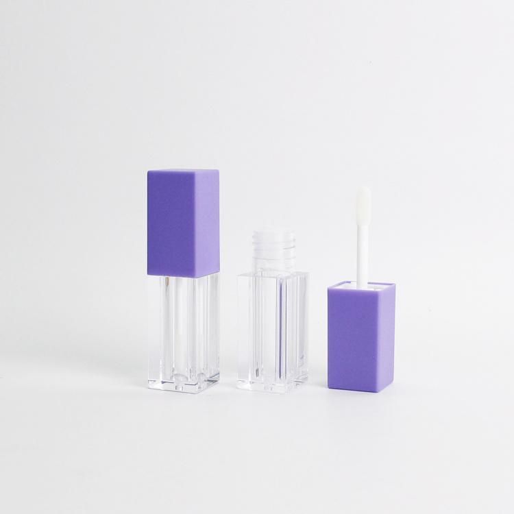Purple Gradient Lip Gloss Container Lipgloss Tube for Makeup Packaging