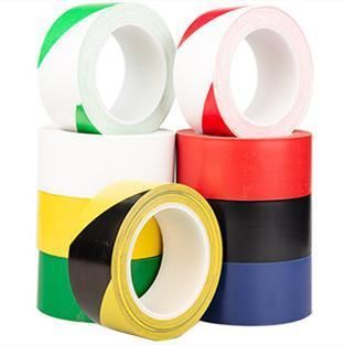 Water Pipe Tape Caution Floor Line PVC Safety Floor Marking Warning Adhesive Tape (JX)