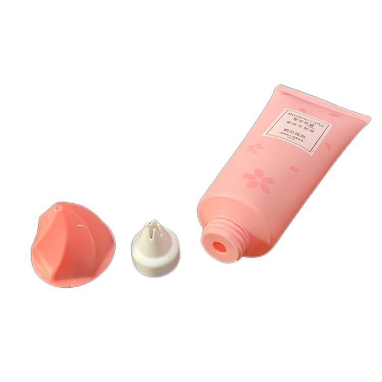 Cosmetic Aluminum Plastic Tube for Hand Cream with Flip Cap