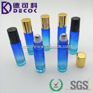 10ml Gradient Roller Bottle for Blue Green Color Glass Roller Bottles