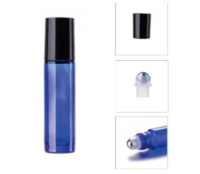 10ml Portable Glass Aromatherapy Essential Oil Roller Roll on Refillable Bottles Portable Travel Cosmetic Container Makeup Tools