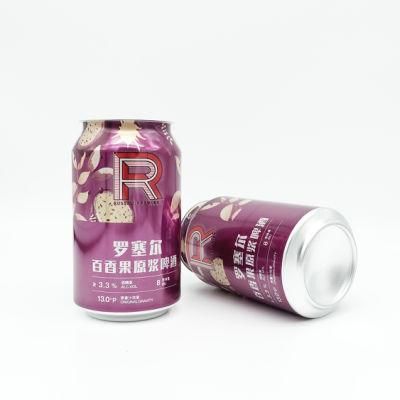 Standard 330ml Aluminum Cans for Passion Fruit Flavored Beer