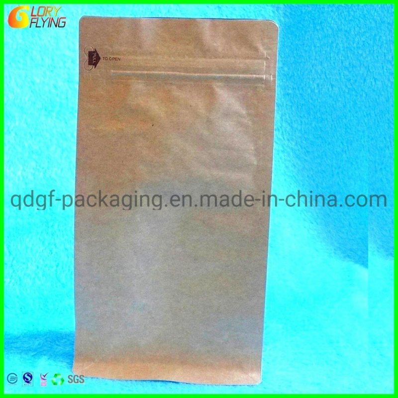Kraft Paper Plasitc Product Food Packaging Bag for Tea and Coffee
