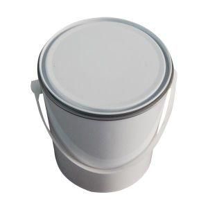 4L Round Tin Can with Handles