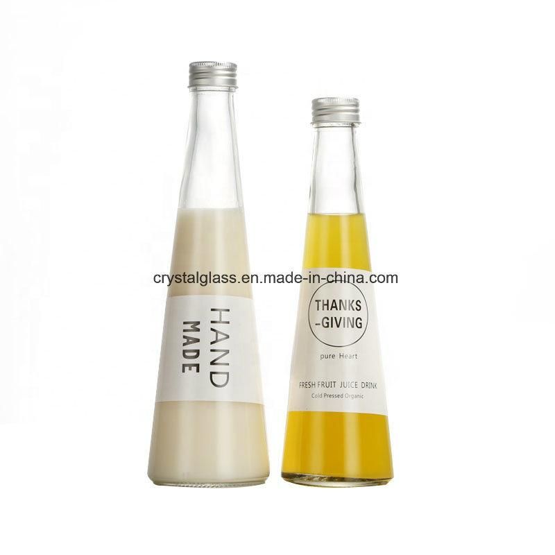 8 Oz 16 Oz 32 Oz Clear Square Juice Glass Bottles for Kombucha Tea Soft Smoothie