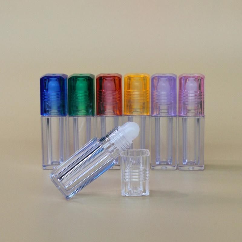 Transparent Bottle Lip Oil Container Roll on Lipgloss Tube