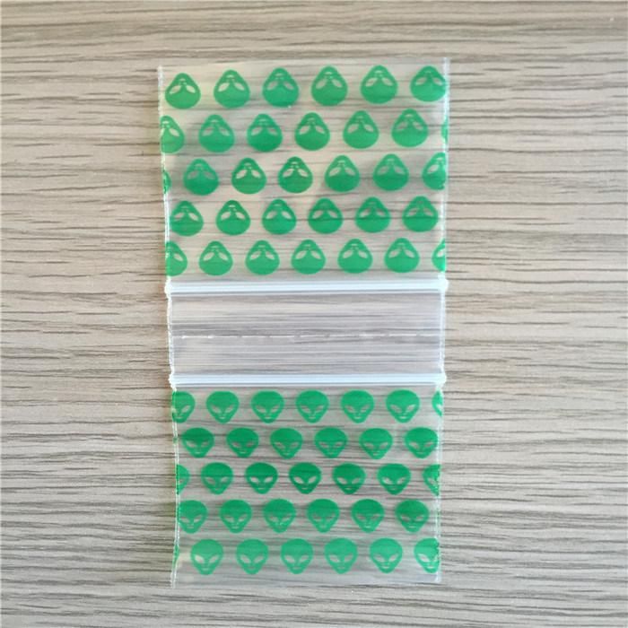 Reusable LDPE Small Zip Lock Baggies for Jewelry Pills Accessories Plastic Mini Apple Bag