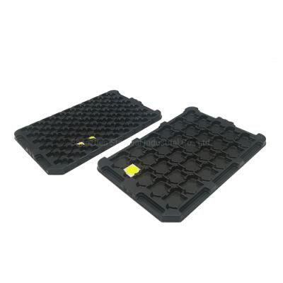 Custom Made Black Plastic Component Electronic Tray