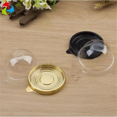 Small Round Dome Moon Cake Plastic Box