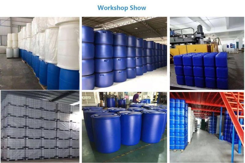 Food Grade 200L HDPE Plastic Drum/55 Gallon Barrel with Closed Top