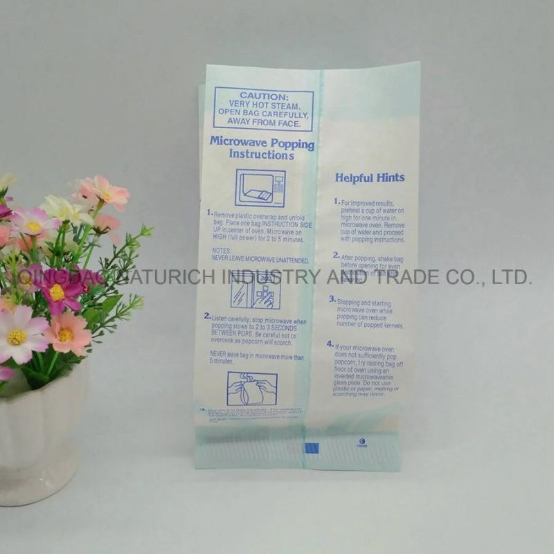 Universal Microwave Popcorn Paper Bag Stock Popcorn Paper Bag