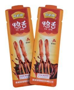 Plastic Flat Pouch 3 Sides Sealed Bag with Special Shape for Food Packaging