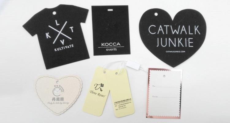 China Factory Custom Clothing Tags and Labels