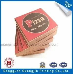 Custom Design Brown Kraft Paper Corrugated Box for Pizza Packing