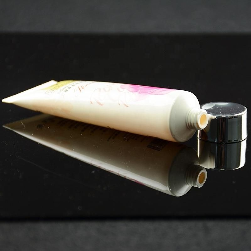 Intricate Printing Perfumed Hair Conditioner Empty Plastic Packing Cosmetic Tube