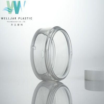 Round Bottle 15g Plastic Pet Cream Jar with PP Lid