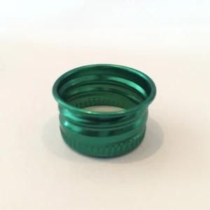 New Fancy Glass Bottle Green Screw Cap