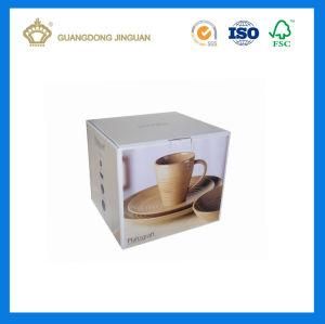 Folding Durable Corrugated Shipping Packaging Box for Mugs (Printed Packing Box for Dishes)