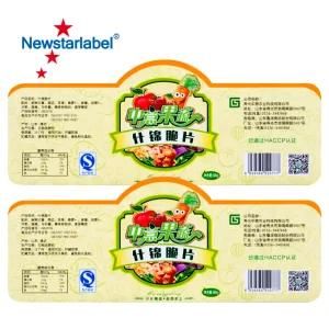Custom Waterproof Logo Food Label Sticker Adhesive Labels